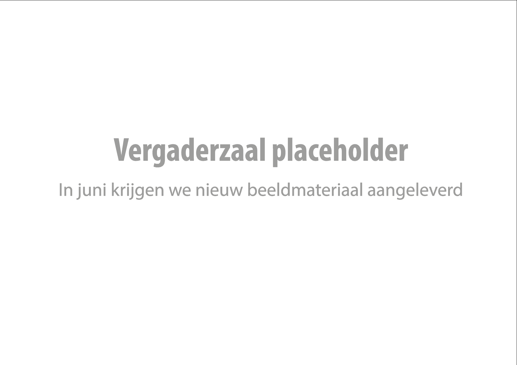 Vergaderzaal in bezoekerscentrum De Hoep